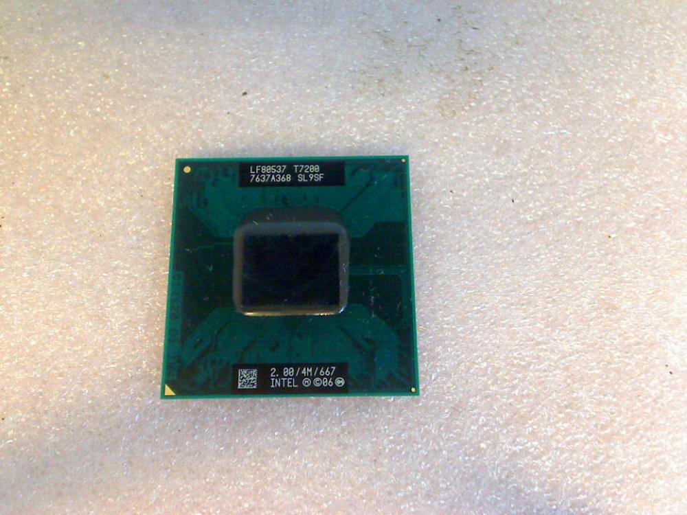 CPU Processor 2 GHz Intel Core2Duo T7200 Asus X50R