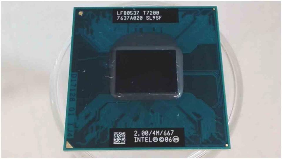 CPU Processor 2 GHz Intel Core2Duo T7200 SL9SF Acer Aspire 5610 BL50