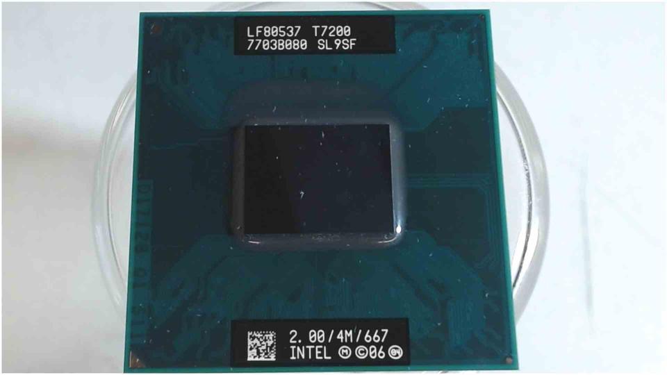 CPU Processor 2 GHz Intel Core2Duo T7200 SL9SF Amilo Li1718 MS2212