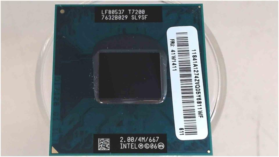 CPU Processor 2 GHz Intel Core2Duo T7200 SL9SF Amilo Li1818