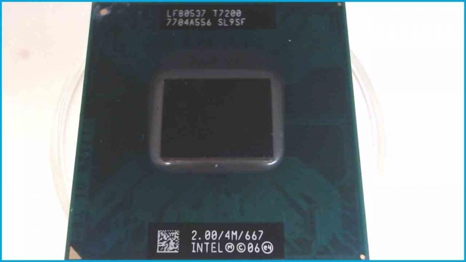 CPU Processor 2 GHz Intel Core2Duo T7200 SL9SF Asus A8J A8JP
