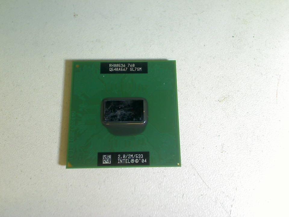 CPU Processor 2 GHz Intel Mobile Pentium M760 SL7SM LifeBook C1320D