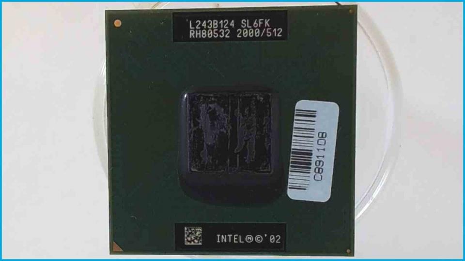 CPU Processor 2 GHz Intel SL6FK RH80532 Terra Neon L3C