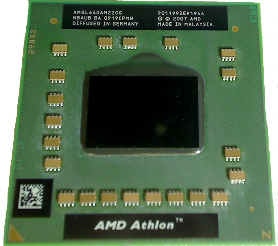 CPU Processor 2.1 GHz AMD Athlon 64 X2 QL-64 Toshiba Satellite L350D-20D