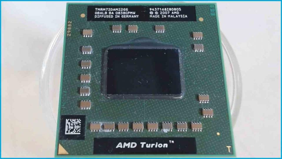 CPU Processor 2.1 GHz AMD Turion 64 X2 RM-72 Aspire 7530G ZY5 -3