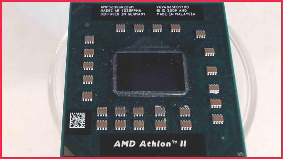 CPU Processor 2.10 GHz AMD Athlon II P320 Asus X72D -3