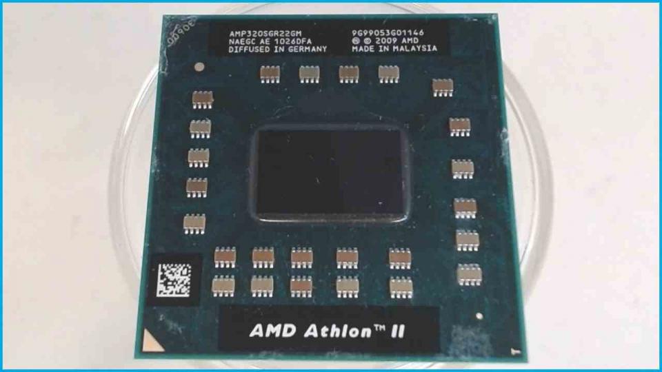 CPU Processor 2.10 GHz AMD Athlon II P320 Toshiba Satellite C650D-11K