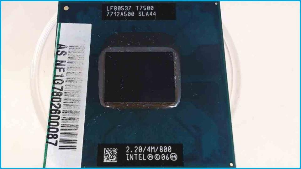 CPU Processor 2.2 GHz Intel Core 2 Duo T7500 SLA44 Asus G1S