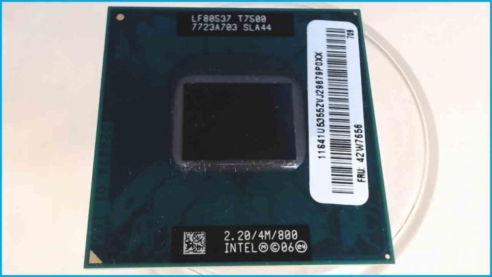 CPU Processor 2.2 GHz Intel Core 2 Duo T7500 SLA44 IBM Thinkpad T61p 6460-6XG