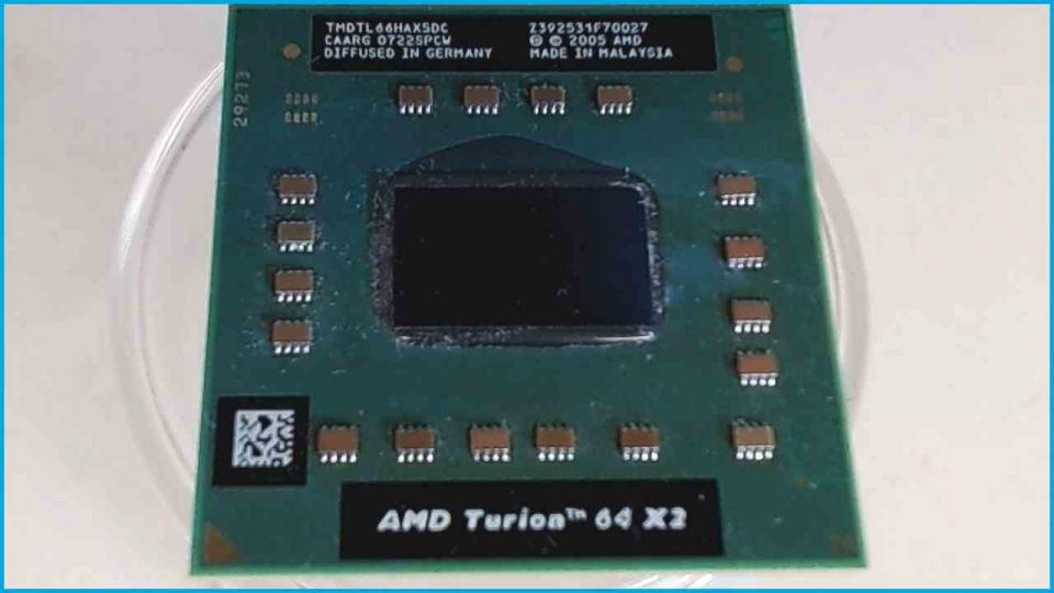 CPU Processor 2.3 GHz AMD Turion 64 X2 TL-66 AMILO Xa2528 XTB71 -2