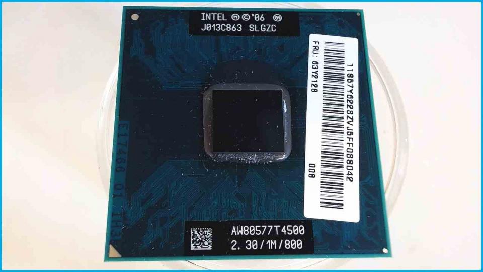 CPU Processor 2.3GHz Intel Core 2 Duo T4500 SLGZC Lenovo ThinkPad SL510 2847