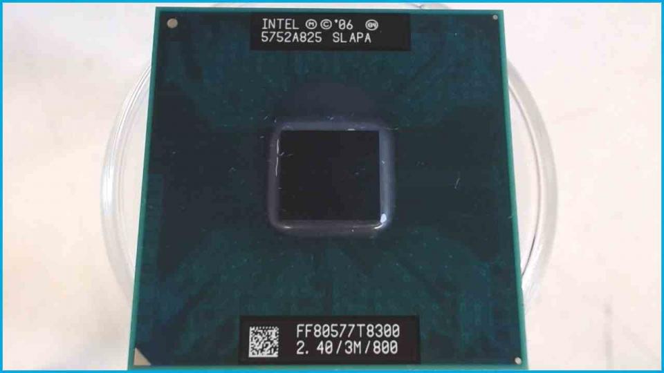 CPU Processor 2.4 GHz Intel Core 2 Duo T8300 SLAPA Terra Mobile 8411 EAA-89