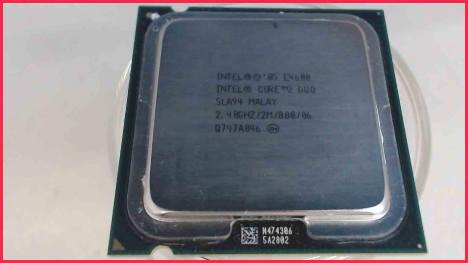 CPU Processor 2.40GHz Intel Core 2 Duo E4600 Fujitsu Siemens Esprimo E5925