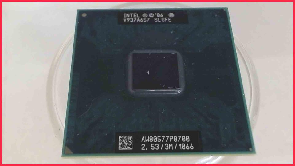 CPU Processor 2.53 GHz Intel P8700 Core 2 Duo SLGFE Asus N71V
