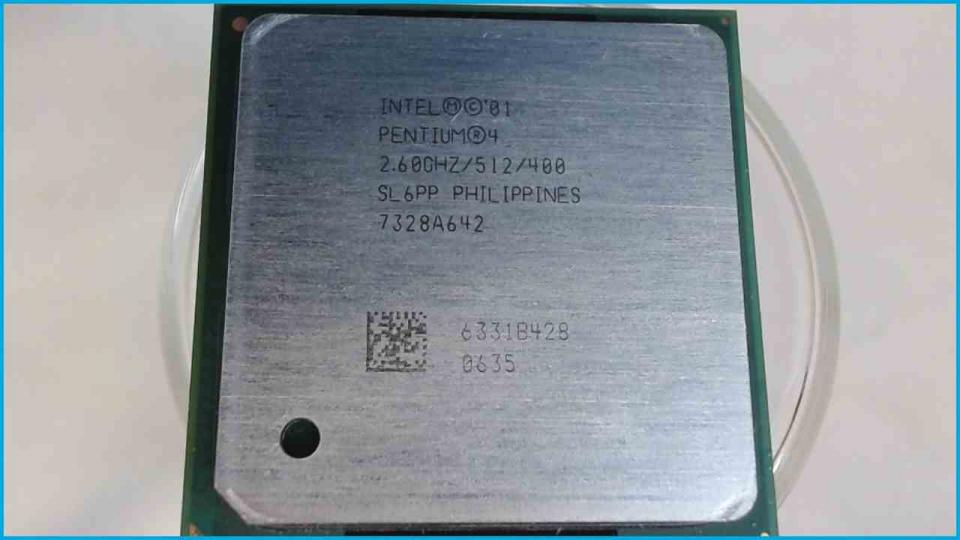 CPU Processor 2.6 GHz Intel Pentium 4 SL6PP Aspire 1700 1703SM_2.6 DT1
