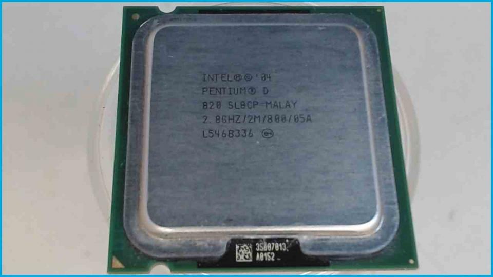 CPU Prozessor 2.8 GHz 2M/800/05A Intel Pentium D 820 SL8CP
