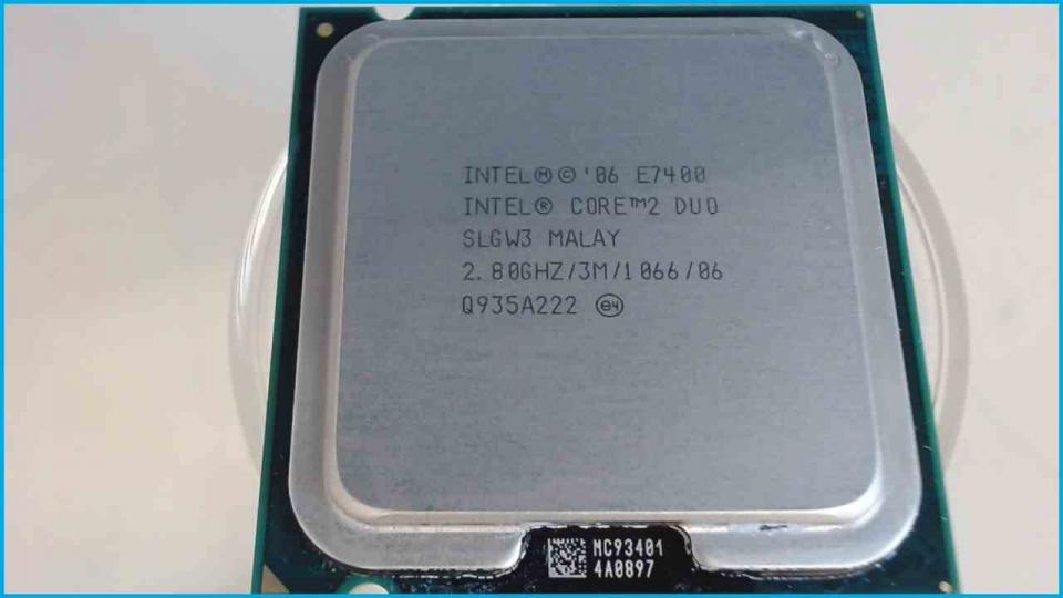 CPU Prozessor 2.8 GHz Core 2 Duo E7400 775 Intel SLGW3