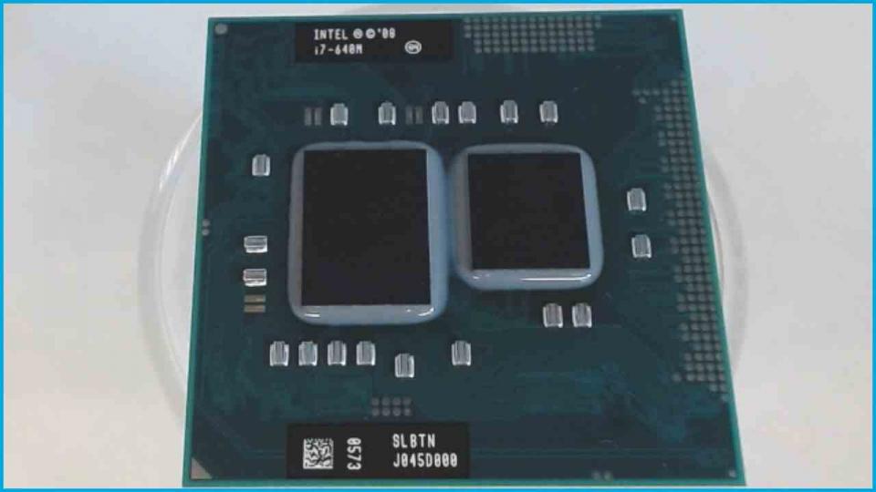 CPU Processor 2.8 GHz Intel Core i7-640M Fujitsu Lifebook E780 i7