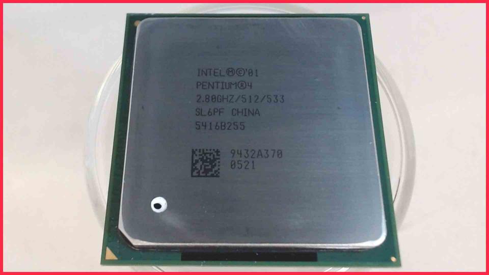 CPU Prozessor 2.8 GHz Intel Pentium 4 SL6PF Scenic N600 I865G