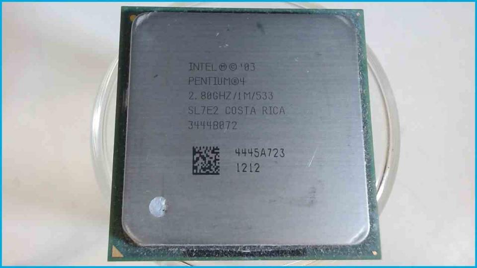 CPU Processor 2.80GHZ/1M/533 Sockel 478 Intel Pentium 4 SL7E2