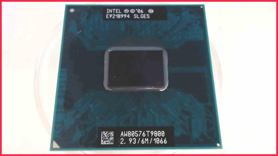 CPU Processor 2.93GHz Intel Core 2 Duo T9800 SLGES Fujitsu Celsius H270