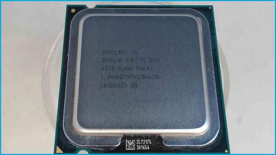 CPU Processor 2x 1.86GHz Core 2 Duo Intel E6320 SLA4U