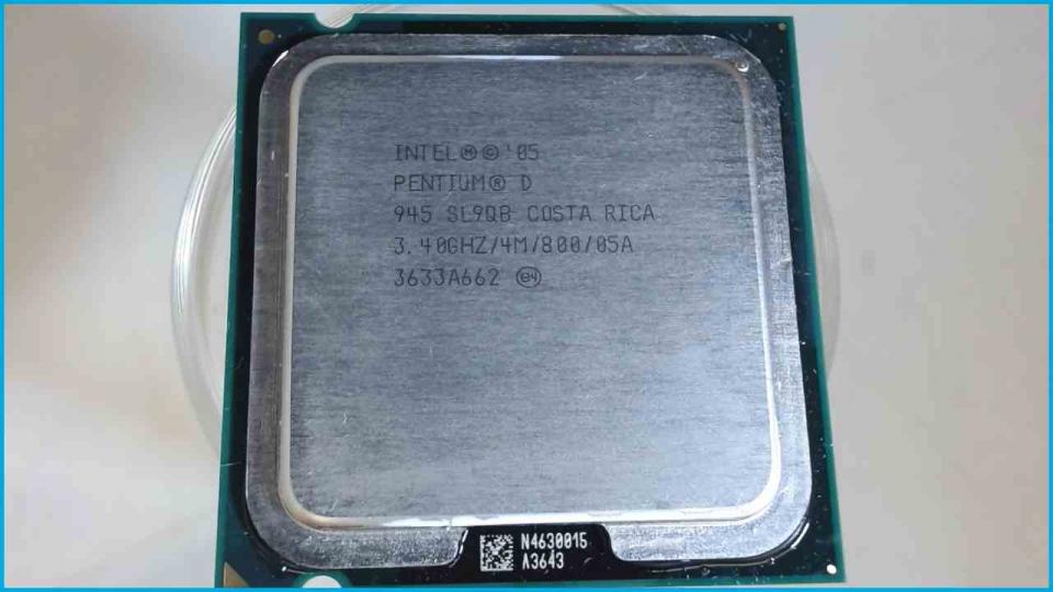 CPU Prozessor 2x3.4 GHz Intel Pentium D 945 Sockel 775 Primergy Econel 100
