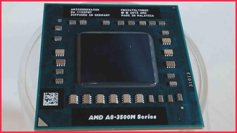 CPU Processor AMD 4x1.5GHz A8-3500M Quad Core Toshiba Satellite L750D-1DJ