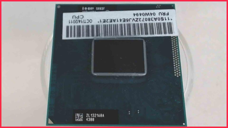 CPU Processor Core i7-2620M SR03F 2,70GHz ThinkPad T520 4243-4UG