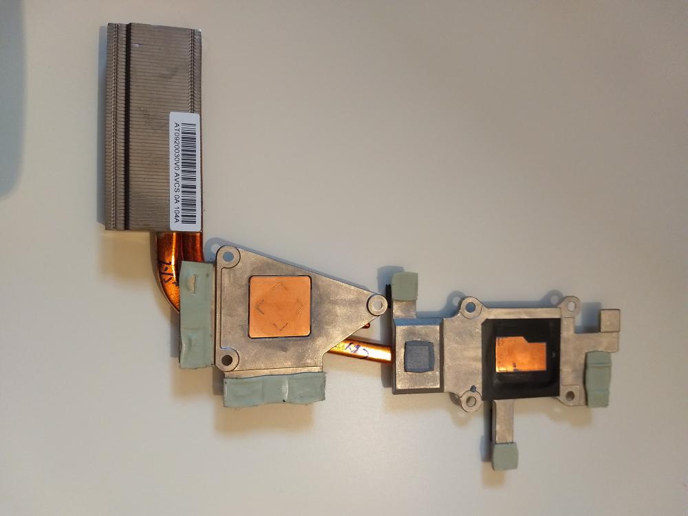 CPU Prozessor GPU chillers heat sink, Toshiba Satellite L550-20w Toshiba Satell