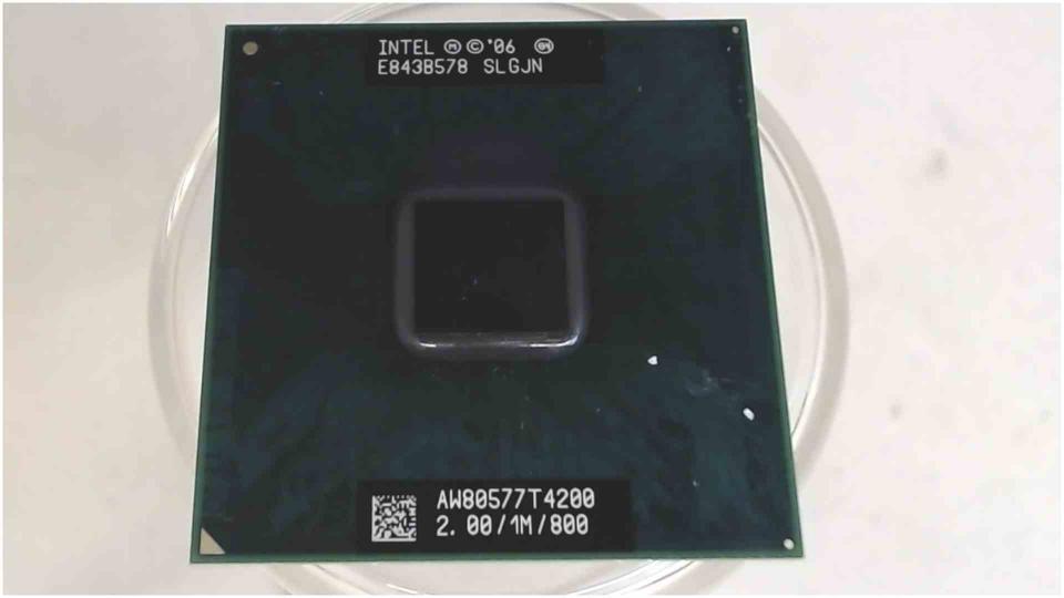 CPU Processor Intel 2 GHz Dual Core T4200 SLGJN