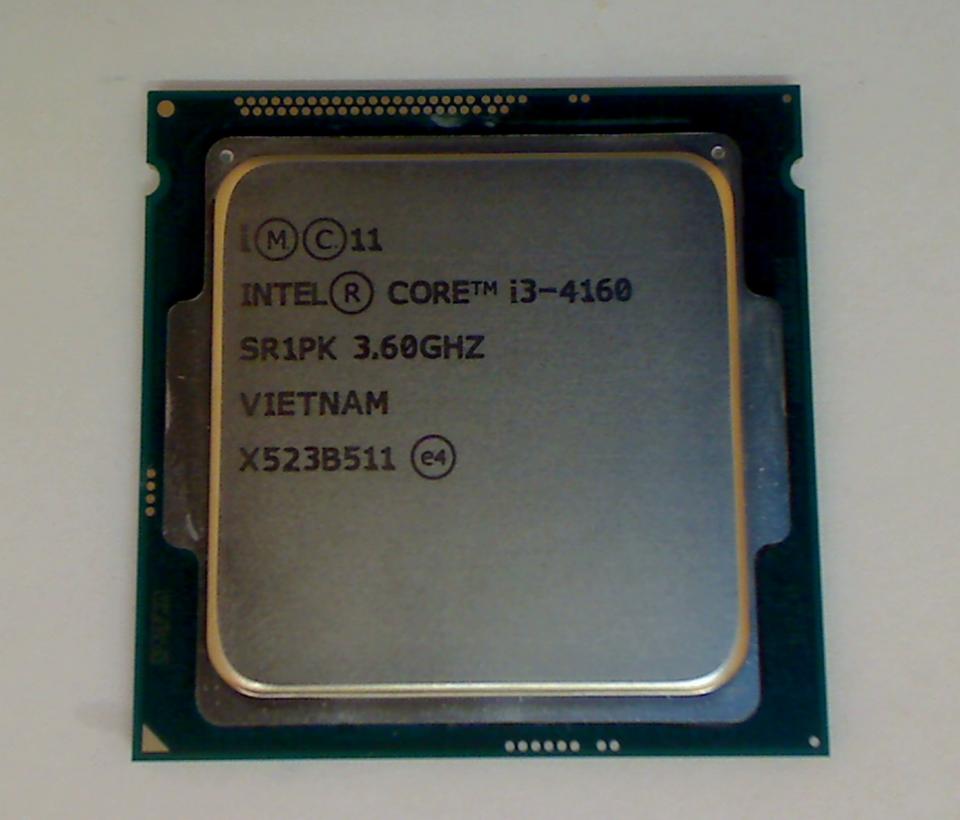 CPU Prozessor Intel Core i3-4160 2x 3,60GHz (SR1PK) LGA 1150