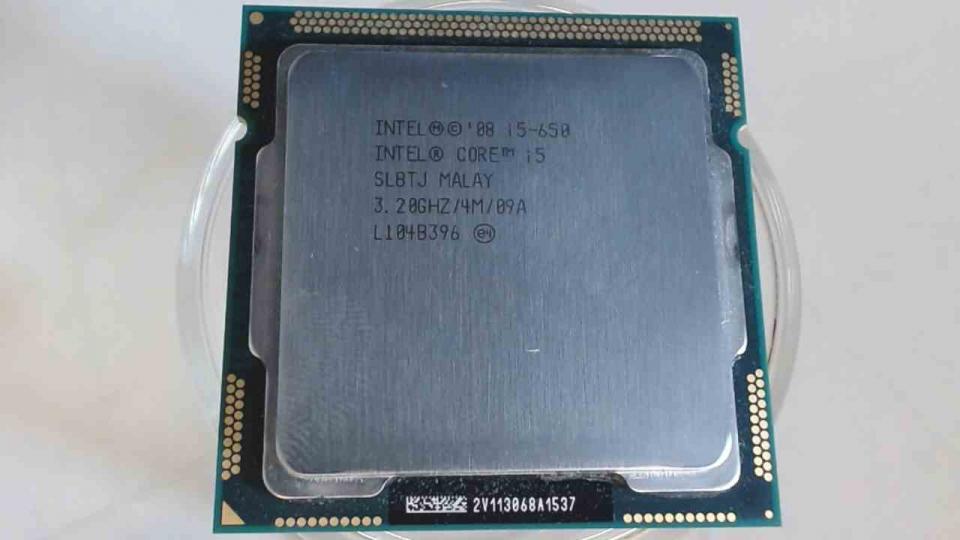 CPU Prozessor Intel Core i5-650 3.2GHz SLBTJ HP Compaq 8100 Elite Small