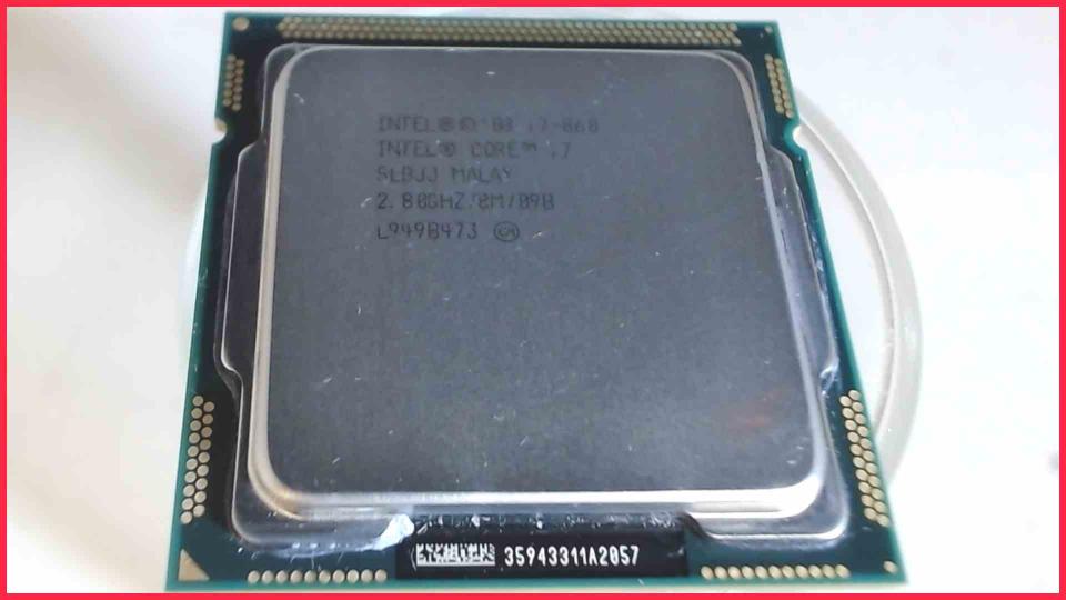 CPU Prozessor Intel Quad-Core i7-860 SLBJJ (4x2.80GHz)