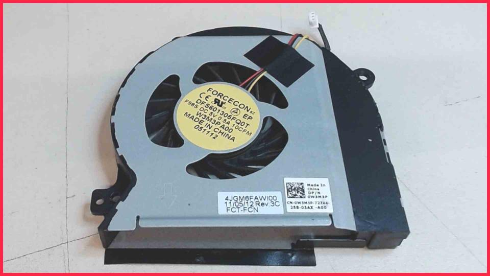Cpu Processor Fan Cooler 0W3M3P Dell XPS L502X