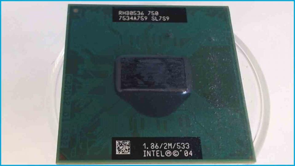 CPU Processor SL7S9 M 750 Pentium 1.86GHz HP dv4000 dv4283EA