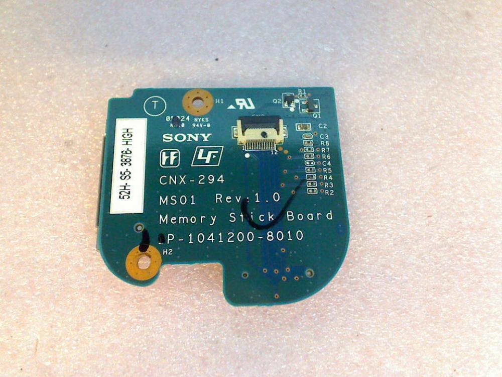 Card Reader Board 1P-1041200-8010 Sony VGN-FS195VP PCG-791M