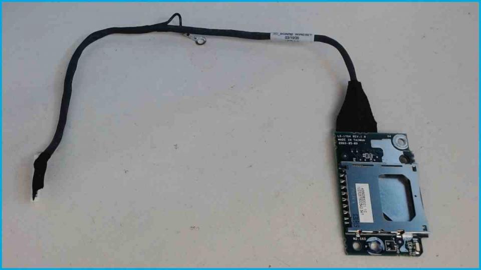 Card Reader Board SD LS-1704 REV:1.0 HP Compaq nx7000