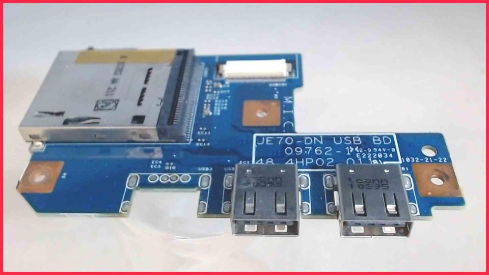 Card Reader Board USB Packard Bell LM85 MS2290
