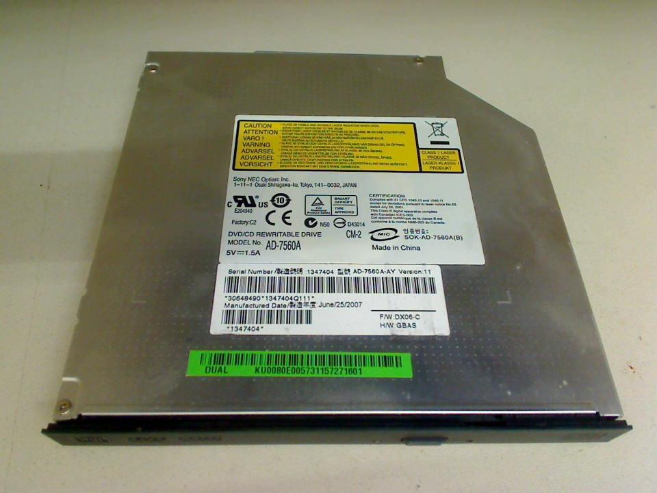 DVD Burner Writer & cover AD-7560A Acer Aspire 5520G (3)