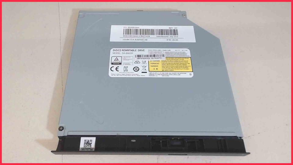 DVD Burner Writer & cover DA-8A6SH SATA Lenovo ThinkPad E560