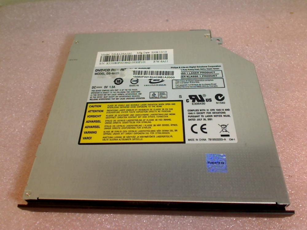 DVD Burner Writer & cover DS-8A2S Acer Extensa 5630Z MS2231