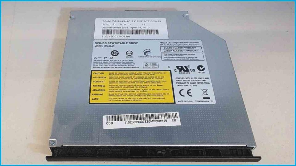 DVD Burner Writer & cover DS-8A4S (SATA) Lenovo B550 0880