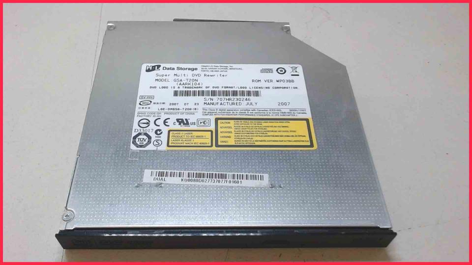 DVD Burner Writer & cover GSA-T20N ATA Acer Aspire 5520G (5)