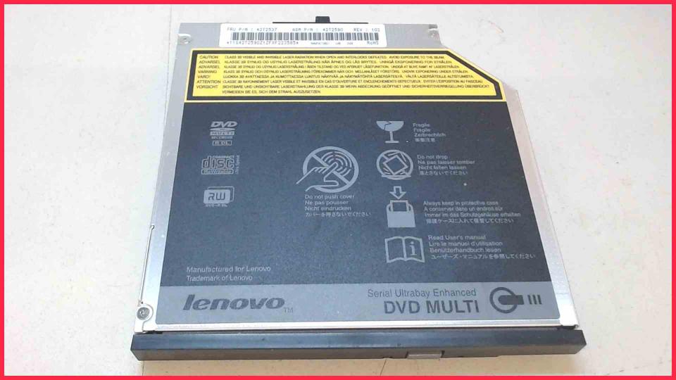 DVD Burner Writer & cover Multi GSA-T50N SATA Thinkpad R500 2732