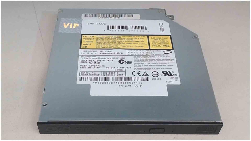 DVD Burner Writer & cover NEC ND-6500A AT/IDE Extensa 5620Z MS2205