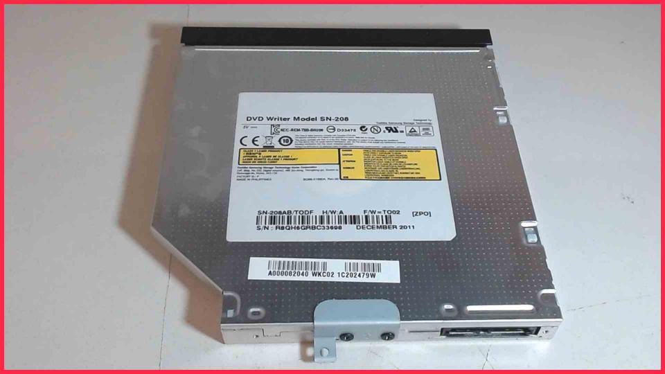 DVD Burner Writer & cover SN-208 Toshiba Satellite L750D-1DJ