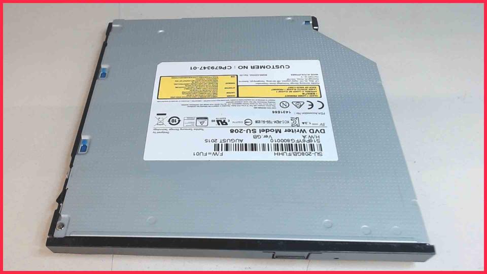 DVD Burner Writer & cover SU-208 SATA Fujitsu Lifebook E554