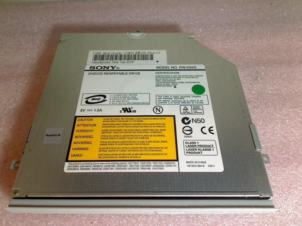 DVD Burner Writer & cover Sony PCG-7A1M VGN-FS285M -2