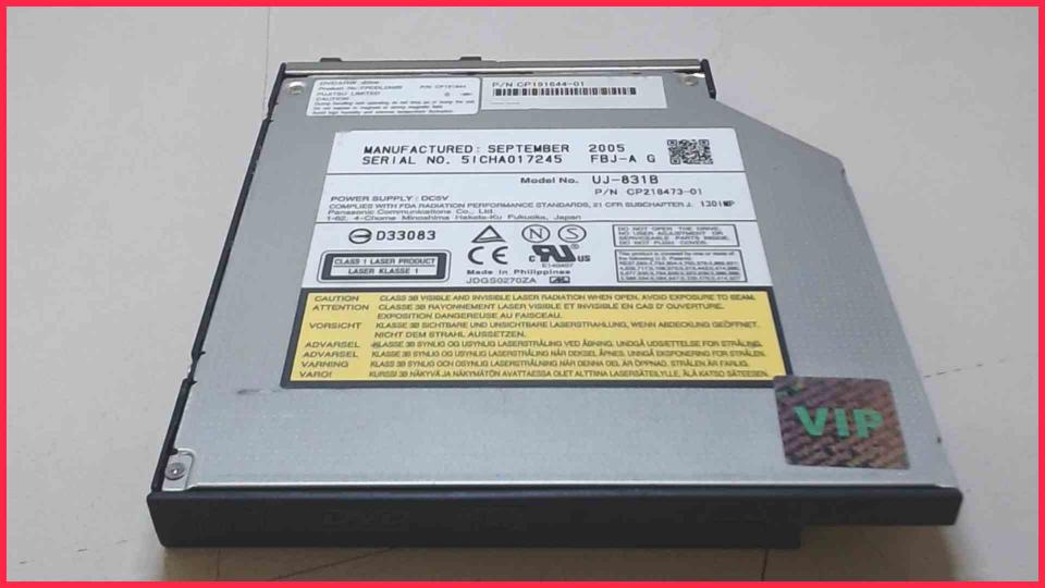DVD Burner Writer & cover UJ-831B Lifebook E8110 WL2 -2